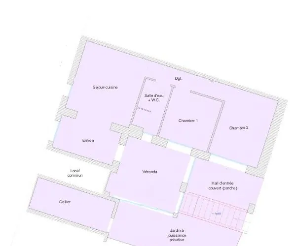 Sud - Les Bruyeres- T4 59m2 Climatise ميميزا-بلاج